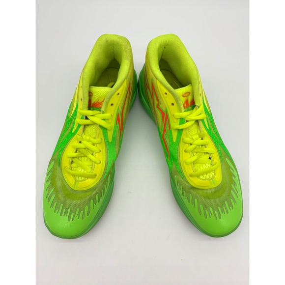 Puma MB.02 Rick and Morty Safety Yellow Elektro Green Mens 11 377584-01 main image 4